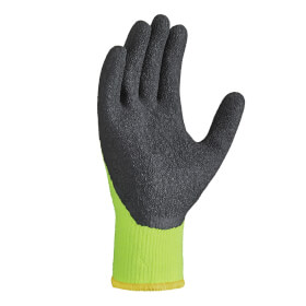 Texxor 2270 Kälteschutzhandschuh gelb blau gute Griffigkeit durch Latex Beschichtung