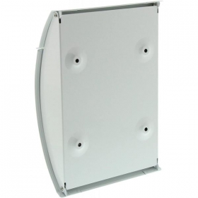 Cassetta Postale Capri 813W - Bianco, Acciaio Zincato, Montaggio A Parete