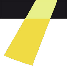 SafetyWalk - Warnmarkierungstreifen gelb tagesfluoreszierend / langnachleuchtend