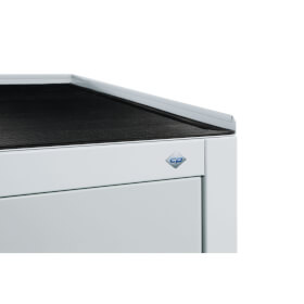 C+P Gummiriefenmatte selbstklebend zur Auflage auf den Schrank Serie Acuardo 89