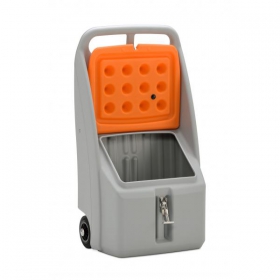 CEMO Go-Box 75 Liter, für Streugut, Sand und Bindemittel, für Innen- und Außenbereiche,
