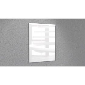 ClickFix Türschild manipulationssicheres Schild aus Acryglas und Edelstahl
