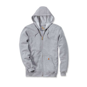 Carhartt Hooded Zip Front Sweatshirt Kapuzenjacke Farbe: grau