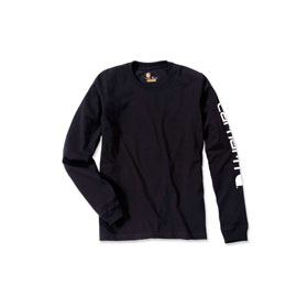 Carhartt Logo Long Sleeve Farbe: schwarz