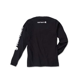 Carhartt Logo Long Sleeve Farbe: schwarz