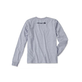 Carhartt Logo Long Sleeve Farbe: grau