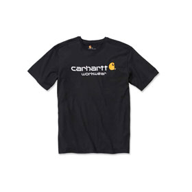 Carhartt Core Logo T - Shirt Farbe: schwarz