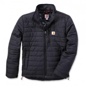 Carhartt lightweight Gilliam gesteppte Jacke schwarz wasserabweisend, mit einer Brust - und Außentaschen