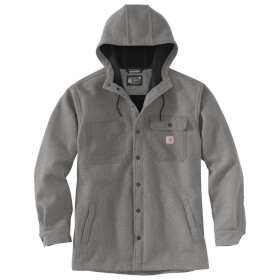 Carhartt Wind und Regenjacke black heather schwarz gemtliche Jacke mit Kapuze perfekt bei Regen und Wind