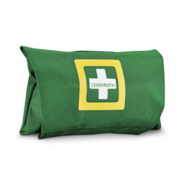 Cederroth First Aid Kit, klein Erste Hilfe Tasche für unterwegs, grün, Cederroth,