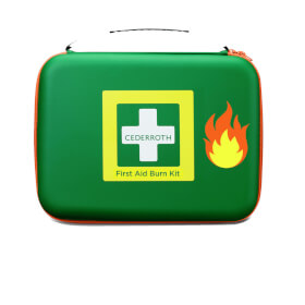 Cederroth First Aid Kit Burn Erste Hilfe Tasche zur Versorgung von Brandwunden