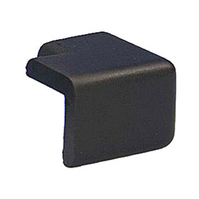 Knuffi Eckschutzprofil Verbindungselement Typ H, 2 - schenkelig, schwarz