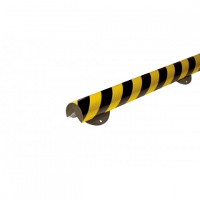 Knuffi Wallprotection Kit Typ A+ gelb/schwarz reflektierend, zum Verschrauben, Lnge: 1,0 m