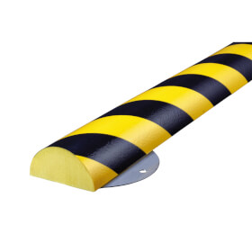Knuffi Wallprotection Kit Typ C+ gelb/schwarz, zum Verschrauben, Länge: 0,5 m