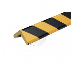 Knuffi Wallprotection Kit Typ H+ gelb/schwarz, zum Verschrauben, Lnge: 1,0 m