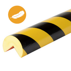 Knuffi Eckschutzprofil Soft Typ A+ gelb/schwarz selbstklebend Länge: 1 0 m  kaufen
