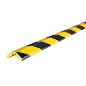 Knuffi SHG Warn- und Schutzprofil - Kantenschutz flexibler Winkel gelb/schwarz