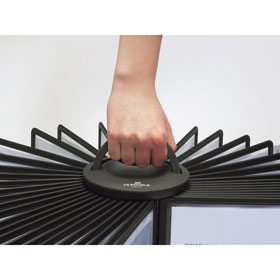 DURABLE Sichttafelsystem Drehtischständer SHERPA carousel 40