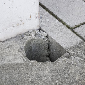 Bodenreparatur Betonreparatursystem, Fließspachtel,