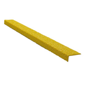 Antirutsch - Treppenkantenprofil GFK - Profil, Rutschhemmung Extra Stark (12er Krnung, 4, 2 mm stark), 