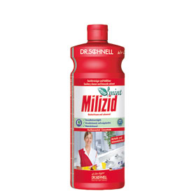 Dr. Schnell Milizid Mint Sanitrreiniger und Kalklser entfernt sekundenschnell Kalk, Kesselstein, Zementschleier uvm.