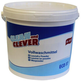 CLEAN and CLEVER ECO37 Vollwaschmittel reinigt kraftvoll und verleiht der Wsche einen angenehmen Frischeduft
