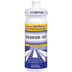 Dr. Schnell Desifor - SD flüssiger, saurer Oberflächendesinfektionsreiniger