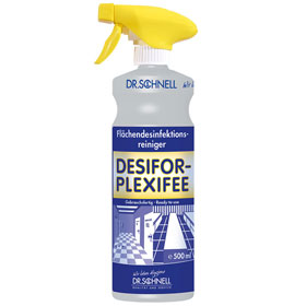 Dr. Schnell Desifor - Plexifee Flächendesinfektion für empfindliche Oberflächen wie Acryl - bzw. Plexiglas