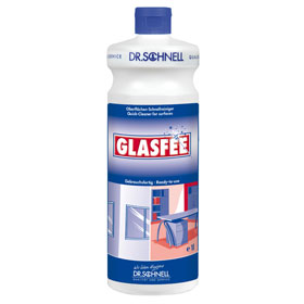 Reinigungsmittel Oberflächenreinigung GLASFEE Reiniger für Glas, Spiegel und alle wasserfesten Oberflächen, 