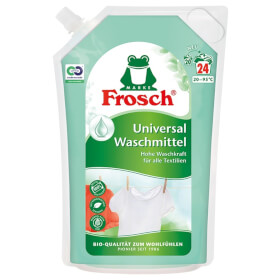 Frosch Flüssig - Waschmittel mit Langzeit - Farbschutz geeignet für alle Textilien