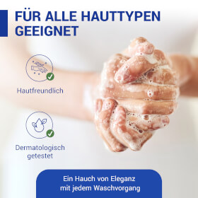Betriebsausstattung24 Seifencreme ros Kanister-Ware zum konomischen Wiederbefllen