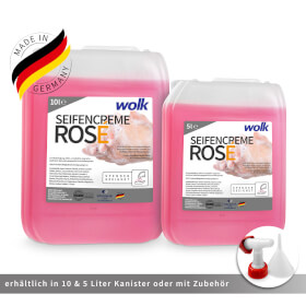 Betriebsausstattung24 Seifencreme rosé Kanister-Ware zum ökonomischen Wiederbefüllen