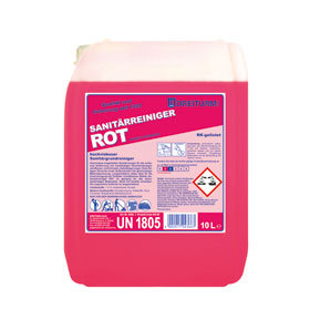 DREITURM Sanitrreiniger rot hochviskos eingestellter Sanitrreiniger auf Phosphorsurebasis