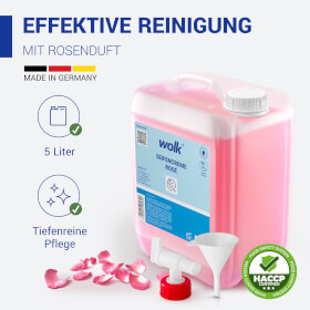 DREITURM Seifencreme ros Kanister-Ware zum konomischen Wiederbefllen