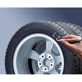Edding 8050 Reifenmarker für Reifen und Gummiteile