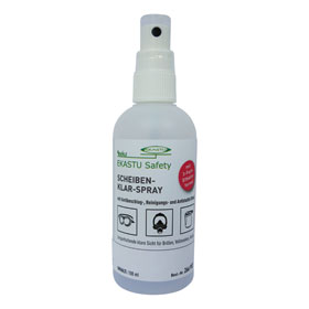 EKASTU Scheiben - Klar - Spray Reinigungs - u. Antibeschlagmittel für Brillen, 