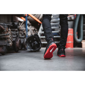 Elten Sicherheitsschuhe Maddox black-red Low ESD S3 Halbschuhe mit innovativer stark dämpfender Sohle