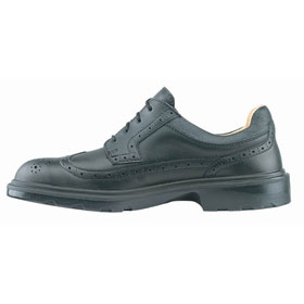 Sicherheitsschuhe Fußschutz ESD S2  ELTEN OFFICER Halbschuh, schwarz, ESD-fähige Brandsohle,
