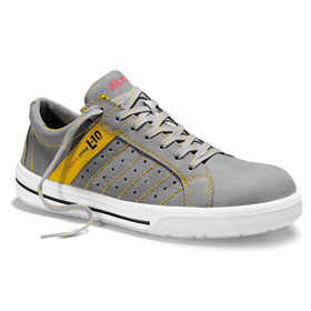 Sicherheitsschuhe Fußschutz ESD S1 ELTEN BREEZER Halbschuh, grau, Rindleder,  Stahlkappe, 