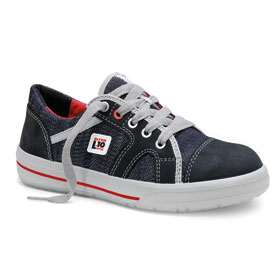 Sicherheitsschuhe Fußschutz ESD S2, Damen ELTEN L10 SENSATION Lady Halbschuh, Jeans - Optik, 