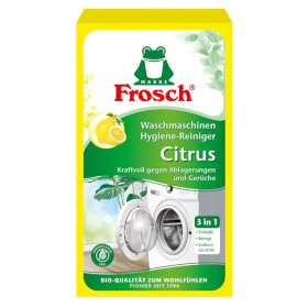 Frosch Citrus Waschmaschinen Hygiene - Reiniger reinigt die Waschmaschine von Kalk, Fett und Gerüchen