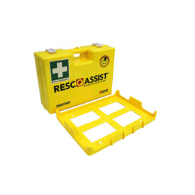 Resc-Q-Assist Q100 Verbandkoffer DIN13169 Erste-Hilfe-Koffer mit Schnellhilfe-System