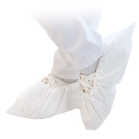 Antirutsch - Überschuh weiß aus Cast Polyethylen mit TPE - Beschichtung, 
