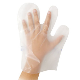 Hygostar Cleanhands PE - Fingerhandschuh für das Quick&Clean System, 3 - Finger, 