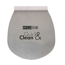 Hygostar Quick&Clean Kit Single Edelstahl Handschuhset mit magnetischer Ablage für Bäckereien