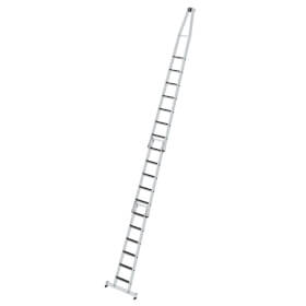 Munk rutschfeste Stufen - Glasreinigerleiter, dreiteilig Sprossenzahl: 18,  Arbeitshhe bis 6, 75 m