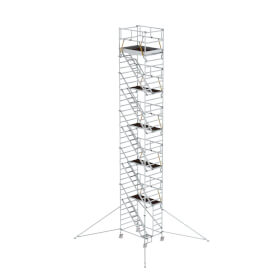 Munk Arbeitsgerst SG 1, 35 x 1, 80 m mit Treppenaufstig Gerstklasse 3, Belastung 200 kg / m2, DIN EN 1004