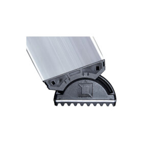 Günzburger Steigtechnik Aluminium-Vielzweckleiter, 4-teilig 2 x 3 + 2 x 4 Sprossen, Arbeitshöhe 5,3 m