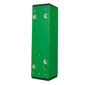Distanzstück inkl. Abdeckplatten, Farbe: grün (RAL 6029), 