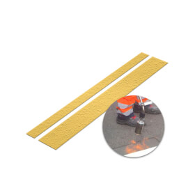 PREMARK thermoplastische Bodenmarkierung Anti - Skid Streifen mit hoher Griffigkeit zur Vermeidung von Unfällen